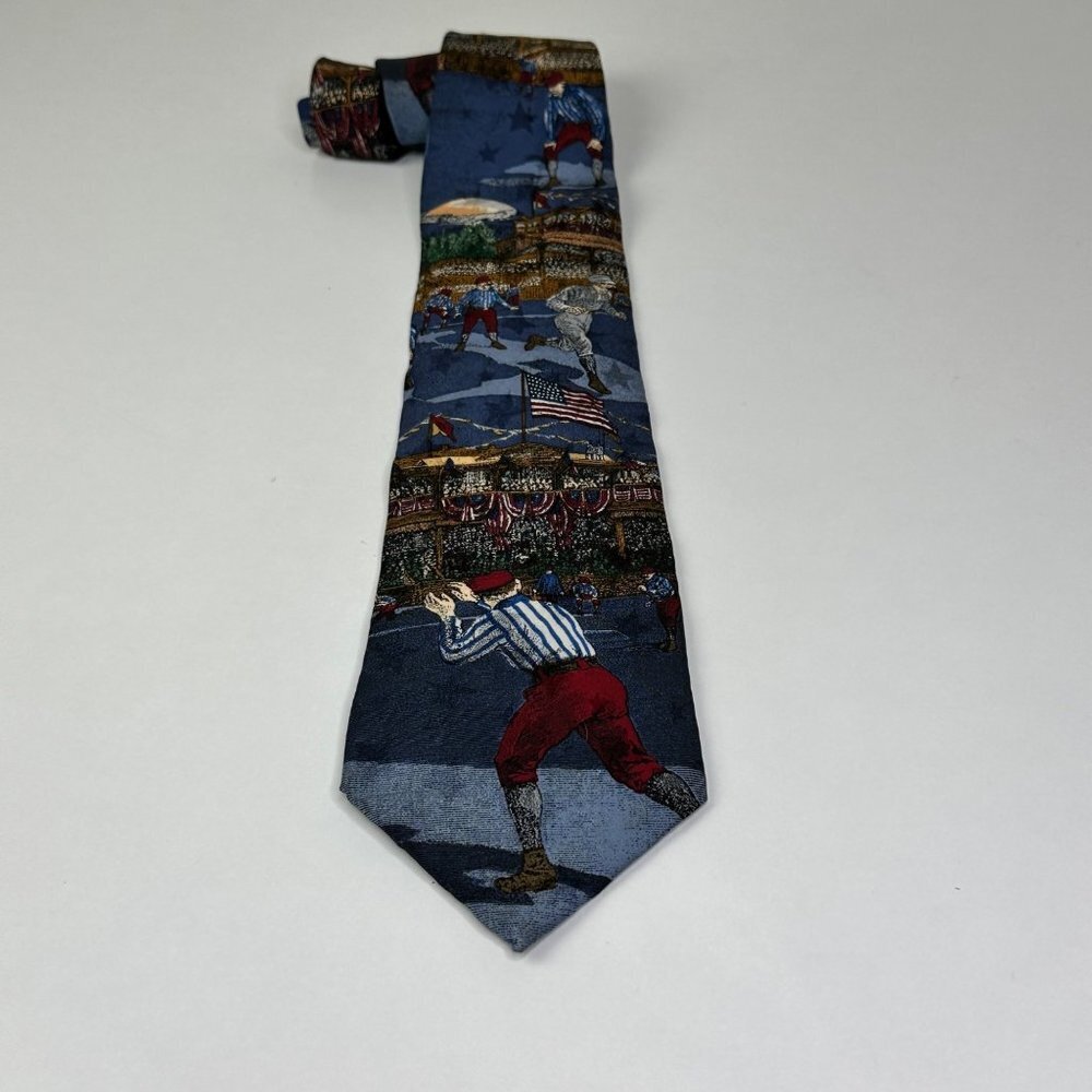 Tango by Max Raab Baseball‎ Tie Americana Series You're Out Circa 1921